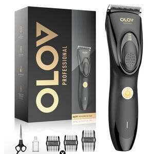 OLOV PROFESSIONAL Hair Clippers, Cordless, Adjustable Settings, NWT Open Box
